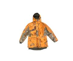 VESTE HOMME SOMLYS 461 REVERSIBLE ET DETACHABLE - CAMOU ORANGE - TAILLE L OCCASION Taille L