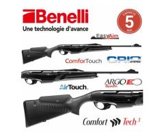 Carabine Benelli Argo Endurance Comfortech 3 Noire Filetée - Calibre 30-06 Sprg Calibre 9.3x62