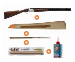 Pack Fusil Yildiz Superposé Calibre 20 Crosse Anglaise