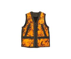 GILET SANS MANCHE HOMME HARKILA WILDBOAR PRO SAFETY - ORANGE/MARRON - HARKILA - 54 OCCASION Harkila 