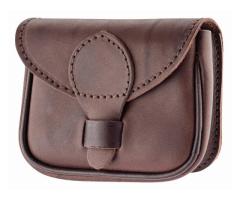 Pochette en Cuir Country pour 10 Balles de Grande Chasse