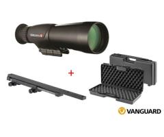 Pack Demi-Jumelle Vanguard Endeavor 9x65 HXD + Compensateur Haut De Gamme