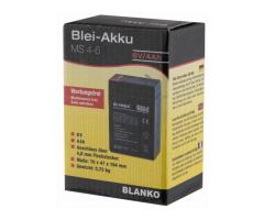 Batterie Rechargeable MS4-6 6 Volts Pour Agrainoir - 2