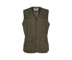 Gilet De Chasse Percussion Rambouillet Kaki