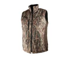Gilet Chaud Réversible Somlys 417W Multi-hunt Roseaux/Marron