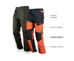 Pantalon de Traque Somlys 586 Cordura Fighters Orange - 2