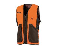 Gilet de Chasse Réversible Somlys 611 Classy Orange/Camo 3DX - 2