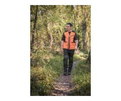 Gilet de Chasse Resistant Treeland Orange - 3