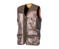 Gilet de Chasse Réversible Somlys 611 Classy Orange/Camo 3DX