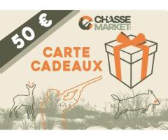 Carte Cadeau Valeur 50€