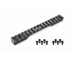 Rail en Acier Carbon 0 MOA pour Carabine Bergara - Action Courte