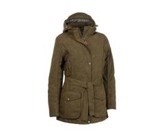 Veste de Chasse Femme Percussion Rambouillet Kaki