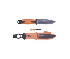 Couteau de Survie Browning Ignite Black Orange