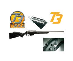 Carabine Tikka T3 Super Varmint Filetée 51cm Calibre 7-08 Rem