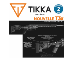 Carabine De Précision Tikka T3x Tact A1 308 Win - Calibre 308 Win - 3