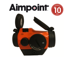 Viseur Aimpoint Micro H2 2MOA Blaze Orange Avec Embase Et Casquette - 2