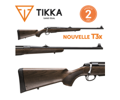 Carabine Tikka T3x Hunter - Calibre 243 Win Calibre 338 WM