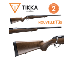 Carabine Tikka T3x Hunter Flutée - Calibre 6.5x55 SE Calibre 270 WSM