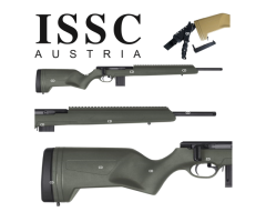 Carabine ISSC Scout Ultimate OD Green 22LR Filetée Calibre 22LR