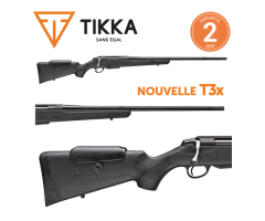 Carabine Tikka T3x Lite Ajustable - Calibre 9.3x62 Calibre 6.5x55 SE