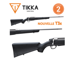 Carabine Tikka T3x Lite Inox - Calibre 30-06 Sprg Calibre 270 WSM