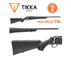 Carabine Tikka T3x Superlite Flutée Et Filetée - Calibre 7mm Rem Mag Calibre 6.5x55 SE