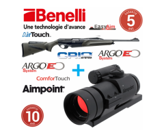 Pack Carabine Argo E ComforTech Verte Benelli + Aimpoint 9000 Compact C3 - Calibre 9.3x62 Calibre 7x