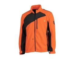 Veste Polaire Homme Somlys 402 Orange Et Verte - Taille 3XL