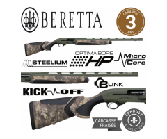 Fusil Beretta A400 Xtrem Plus 12/89 Kick Off Méga ATS True Timber Green - Version 76cm Calibre 12
