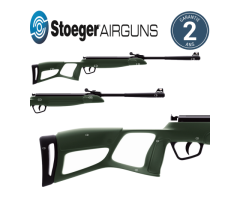 Carabine Stoeger Airguns X3 Tac Verte Trou De Pouce 7 Joules Calibre 4.5mm
