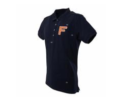 Polo Homme Franchi Bleu Et Orange - Taille XXL