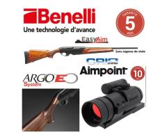 Pack Carabine Benelli Argo E Bois Sans Organes De Visée + Aimpoint 9000 Compact C3 - Calibre 300 WM 