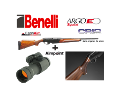 Pack Carabine Benelli Argo E Bois Sans Organes De Visée + Aimpoint 9000 Compact C3 - Calibre 30-06 S - 2