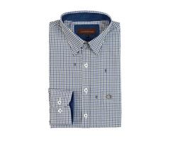 Chemise Homme Club Interchasse Marin Bleu/Vert - Taille XXL