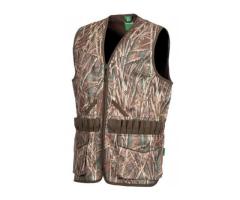 Gilet De Chasse Homme Treeland Camo Roseaux T602 - Taille 3XL