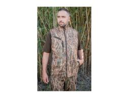 Gilet Réversible Homme Multi-Hunt Somlys Camo Roseaux 417W - Taille XL - 2