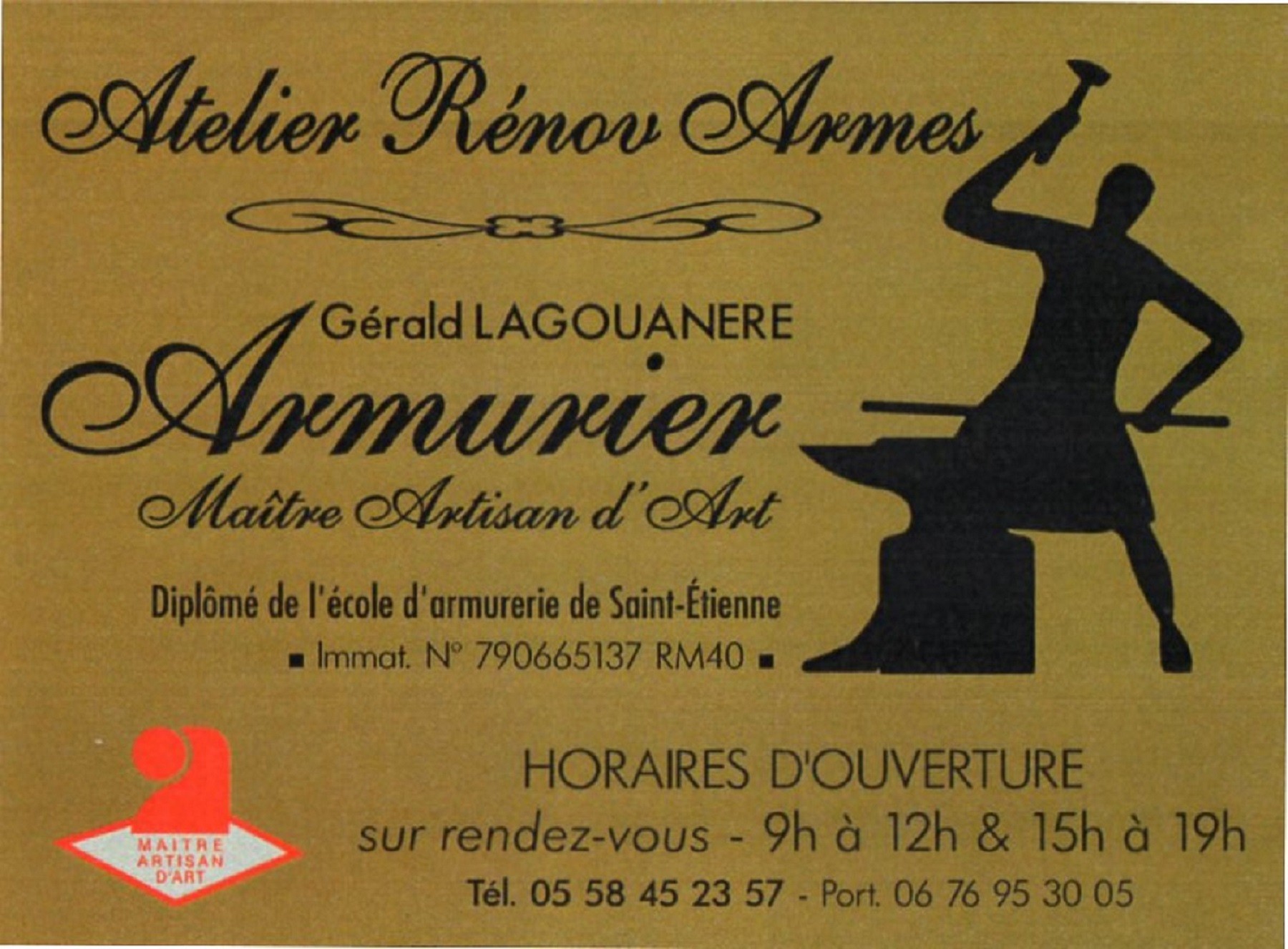 ATELIER RENOV'ARMES